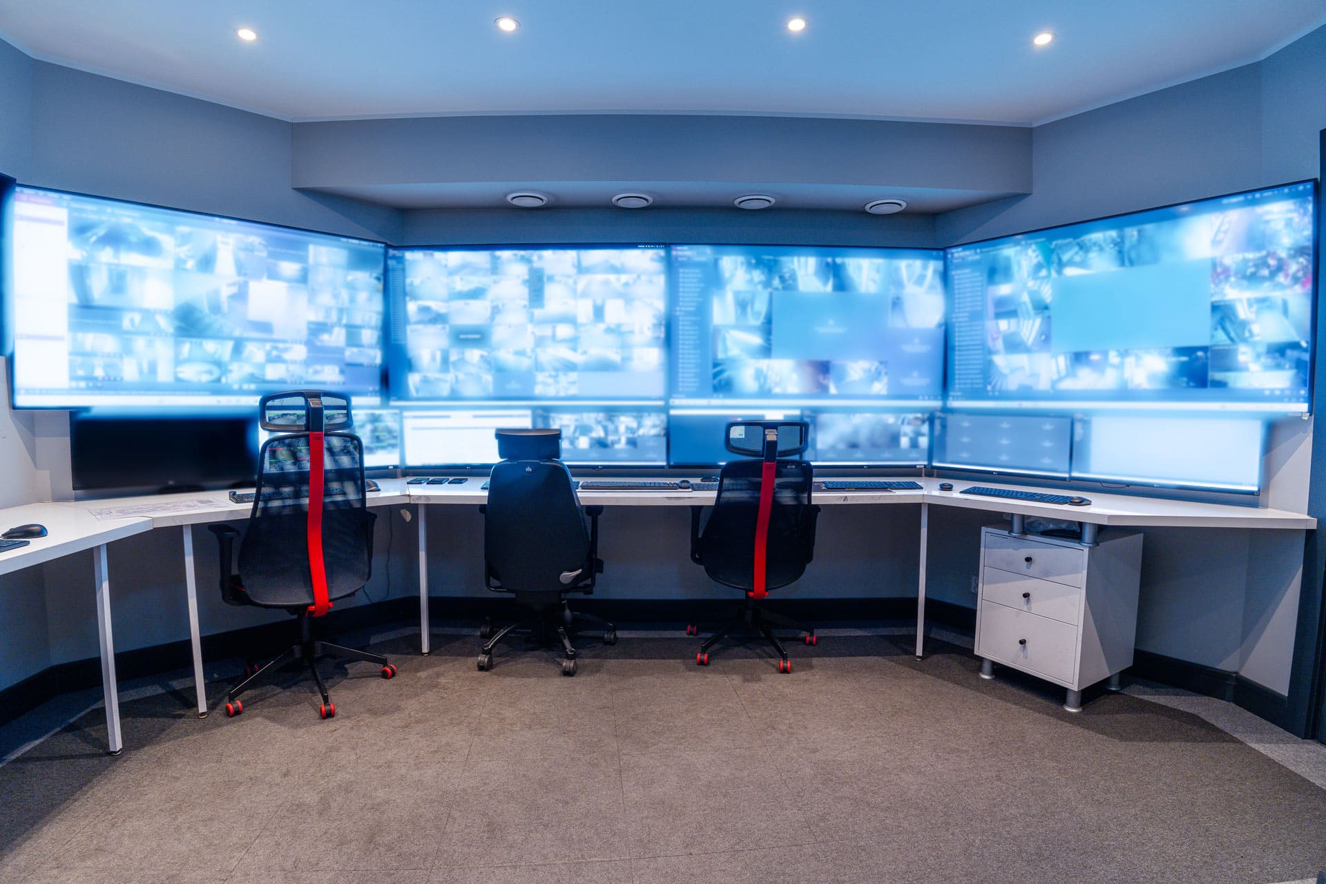 Sentralrommet, vaktsentral